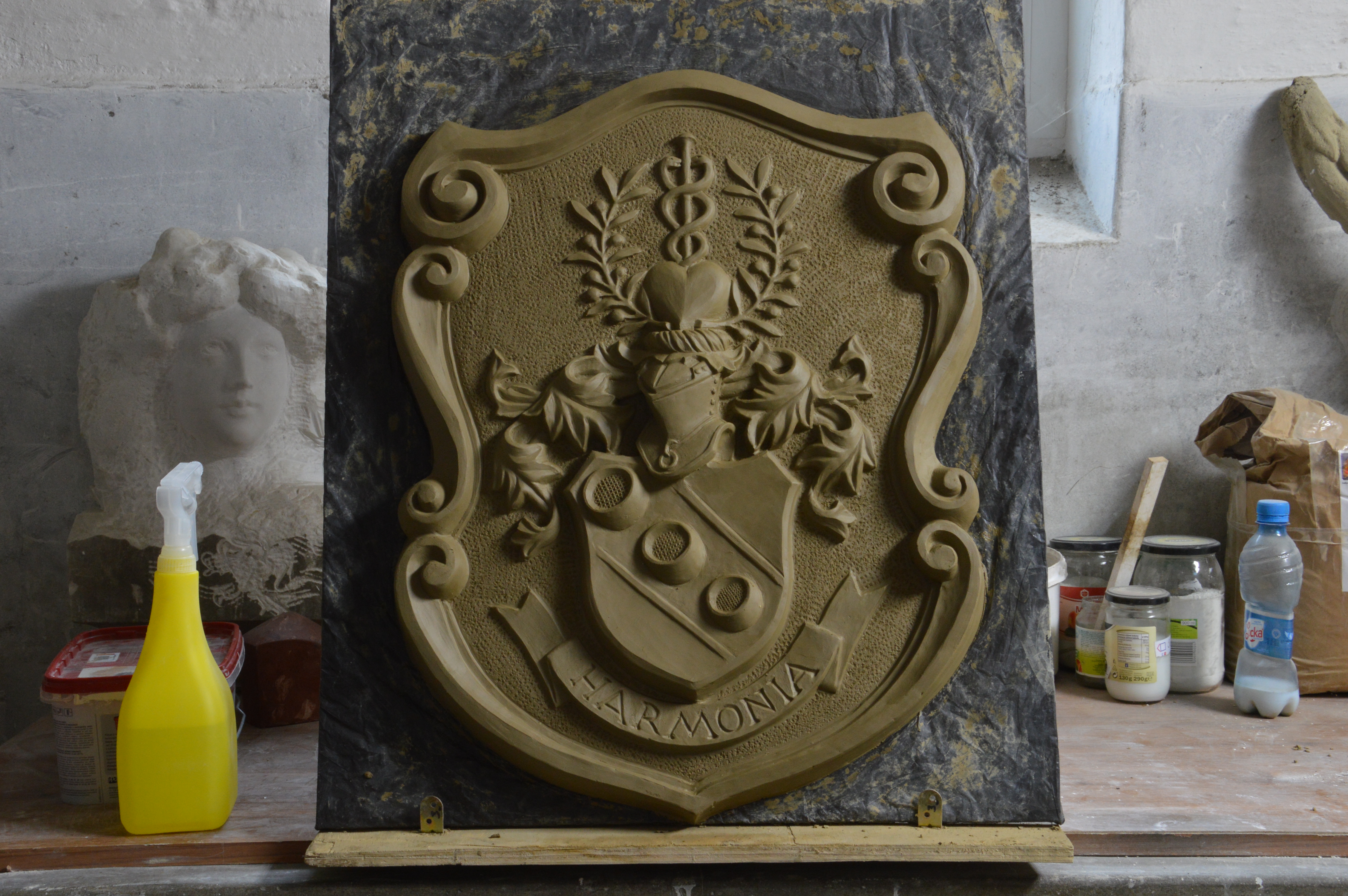 Model vyhotovený v sochárskej hline